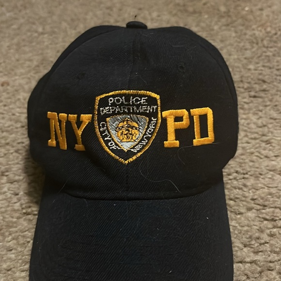 NYPD Baseball Hat Velcro Sling Back - Picture 8 of 10
